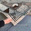 Ковер Лайт Карпет Дизайн 30407 Бежево-Коричневый